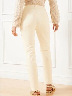 Talbots Flawless Five-Pocket Straight Curvy Corduroy Pants Size 8